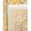 Tapis bleu clair en laine noué à la main de conception unique 9 pi 2 po x 12 pi Dekeisha