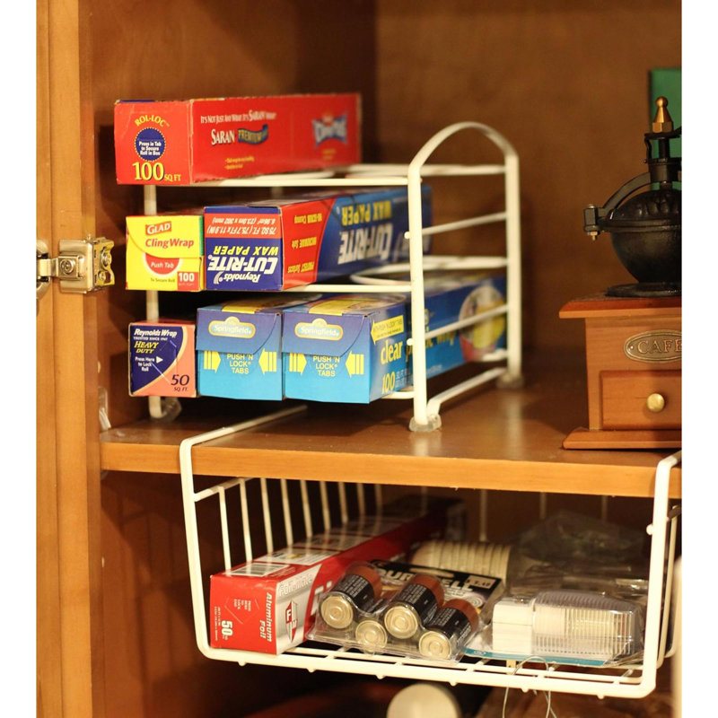 Decobros Kitchen Wrap Organizer Rack Standard 2-1/2" BOX