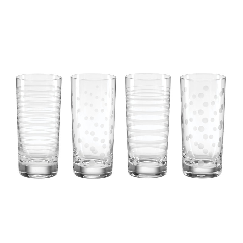 Ensemble de 4 verres Oneida Mingle Hiball