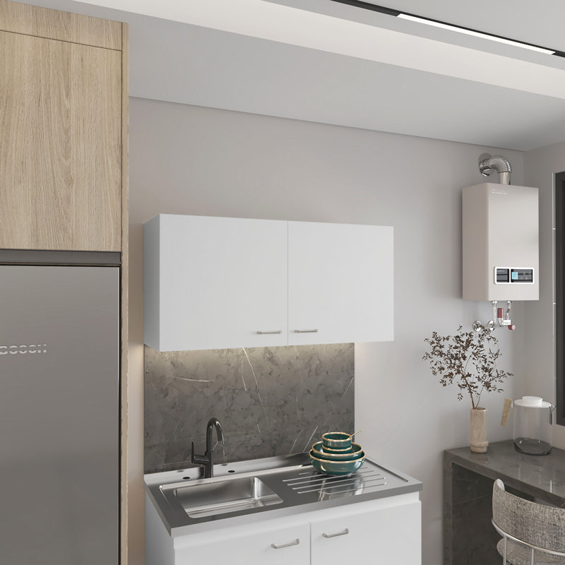 Wall Cabinet, Two Shelves, Double Door