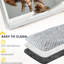 Contenant amovible pour chien de grande taille - panneaux amovibles, L 96,1 po x l 47,2 po x H 18,9 po, porte réglable