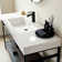 Ablitas 59.8 in. Rectangular Composite Granite Stone Bathroom Vanity Sink