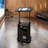 Sit-to-Stand Rolling Adjustable Laptop Cart With Storage