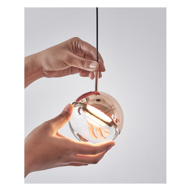 Dora 1 - Light LED Pendant, Copper