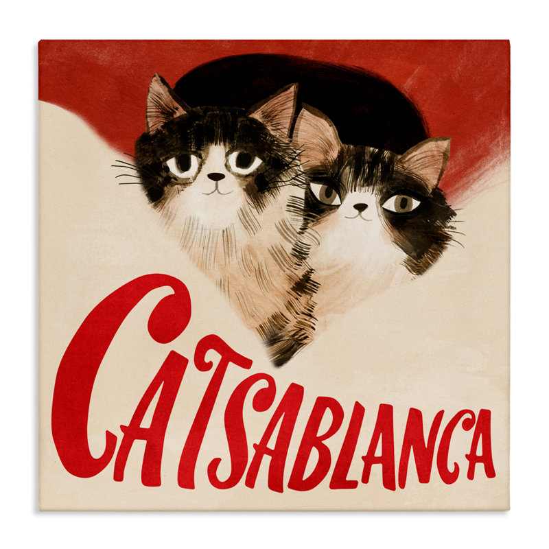 Cats Casablanca, H 17 po x l 17 po