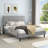 Dajai Upholstered Unfinished Platform Bed-955518761-955523318