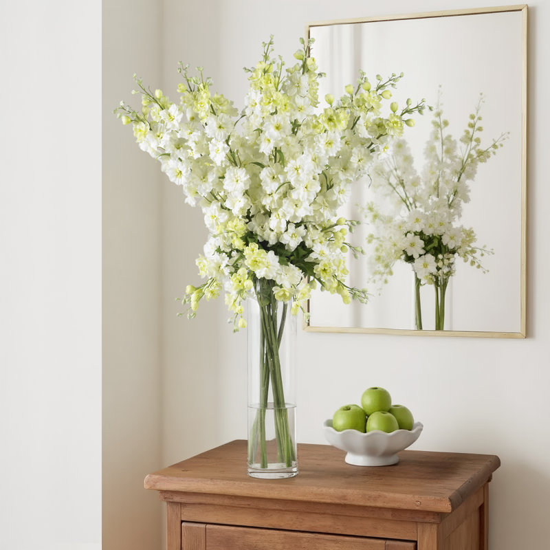 Madaket Delphinium Floral Arrangement in Vase