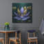 Lotus bleu doré par Tanya Mavric-1180218540