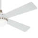 54" 4 - Blade LED Standard Ceiling Fan with Remote Control and Light Kit Included