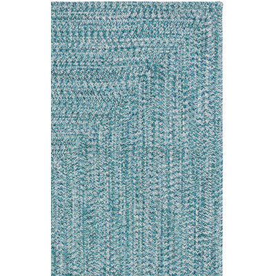 Trombley Braided 201 Area Rug In Teal / Green
