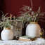 Vase de table en porcelaine blanche-10858783