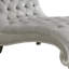Chaise longue sans accoudoirs touffetée Jacora