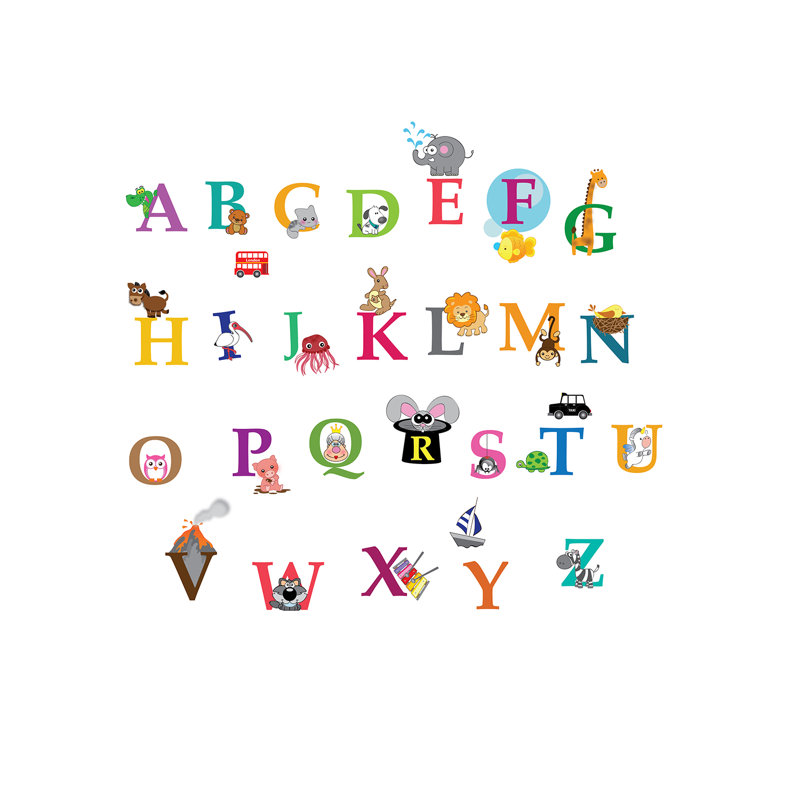 Jenett Alphabet Wall Sticker