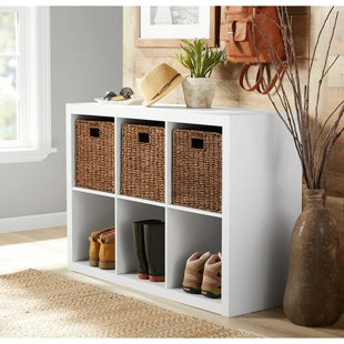 Better Homes & Gardens 9-Cube Storage Organizer, Solid Black