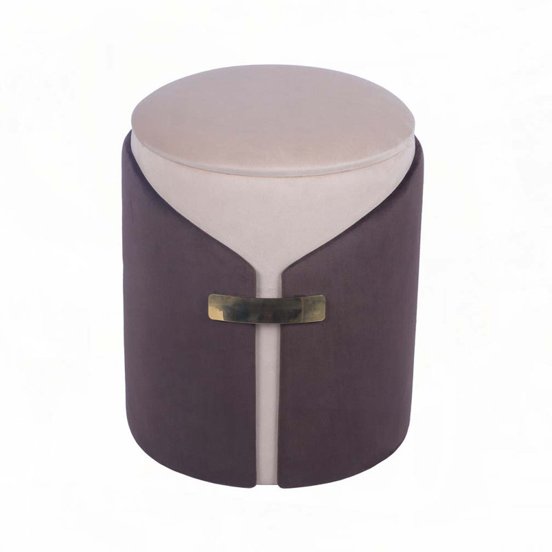 Repose-pieds avec rangement ou tabouret de coiffeuse