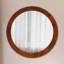 Huldar Glass Flat Wall Mirror