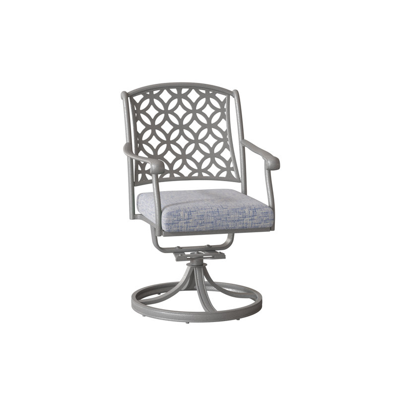 Casa Outdoor Dining Armchair, Pewter, Denver Scarlett Sunbrella®