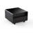 Modern Smart Side Table with Built-in Fridge, Wireless Charging, Temperature Control, Power Socket, USB Ports, Outlet Protection, Induction Light, Black-1034305109