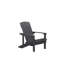 Jaelyn Acacia Foldable Outdoor Adirondack Chair With Ottoman-933191021