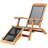 Radium Outdoor Teak Wood Chaise Lounge