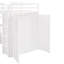 Lit mezzanine simple avec tiroirs, bureau et garde-robe-40151465