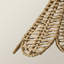 18cm H Empire Pendant Shade ( Screw On ) in Cream