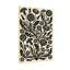 Plantes et fleurs, motif floral noir et blanc-447736418