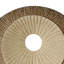 Art mural rond en grès à double couche, brun et beige-1584648699-1584648696