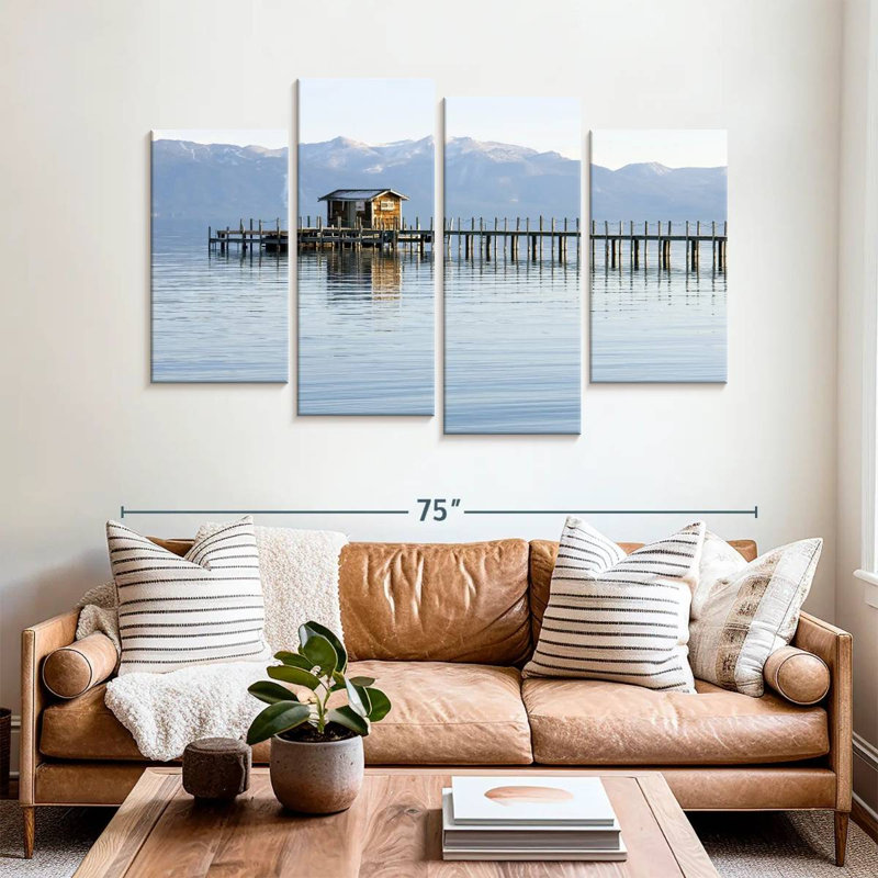 Chalet en bois Alvord Lake Tahoe, H 42 po x l 68 po