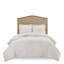 Ensemble de housse de couette en coton et chenille 3 pièces-122118755