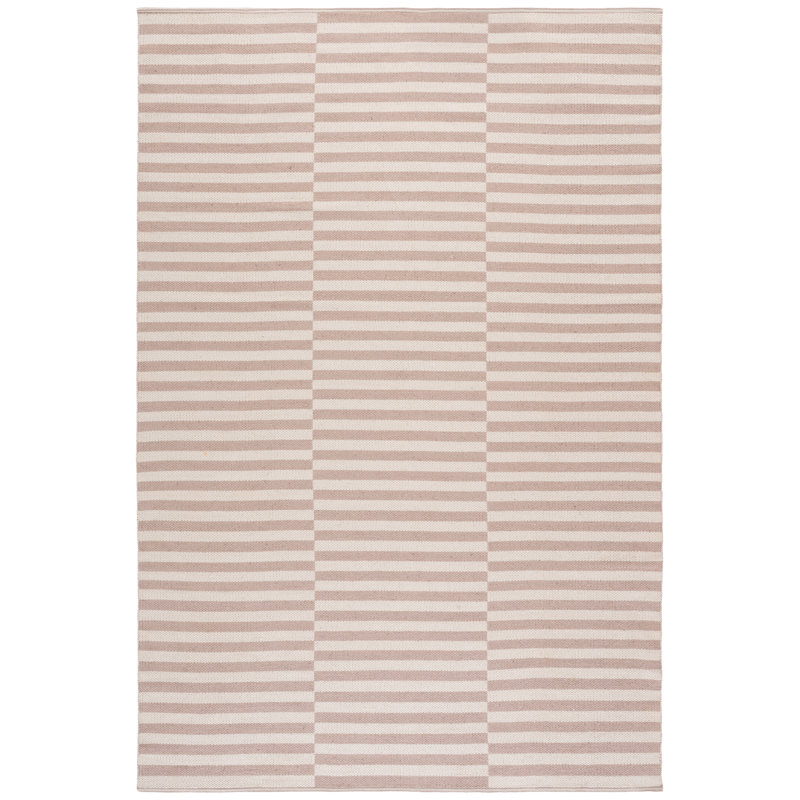 Dunkin Geometric Cotton Hand Woven Area Rug, Rectangle 183 x 274cm
