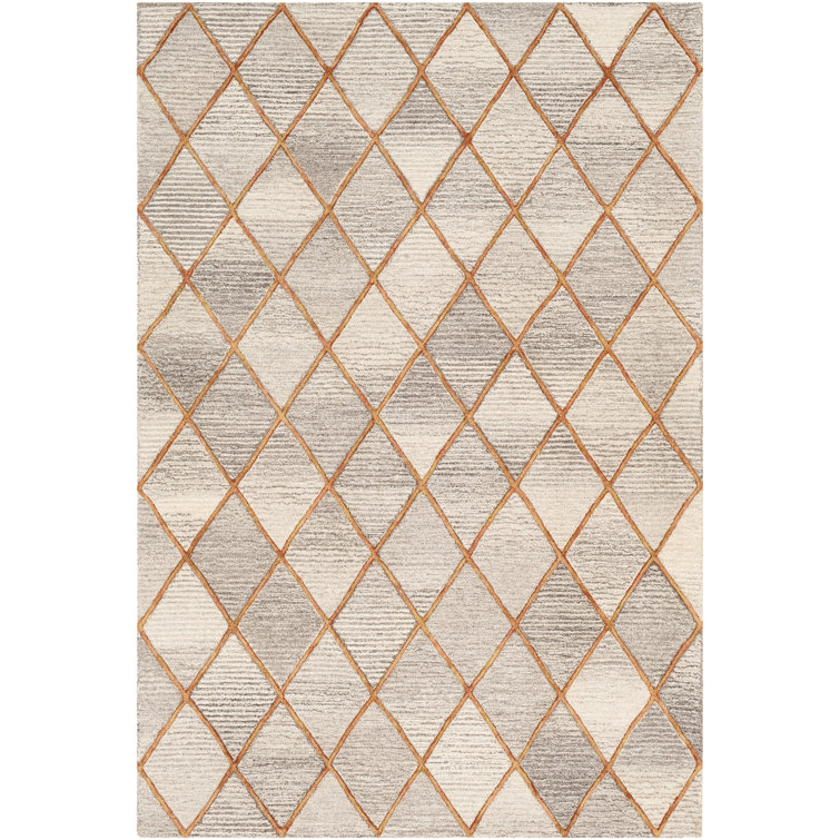Lynden Hand Tufted Geometric Indoor Rug