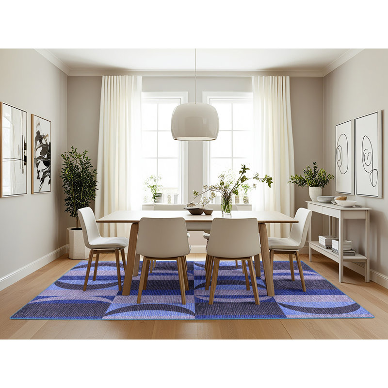 Jonathan Performance Wool Geometric Indoor Rug, Rectangle 7' x 10'