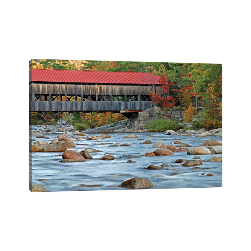 Albany Bridge by Brian Wolf - Wrapped Canvas Print, 45.72cm H x 66.04cm W x 1.91cm D