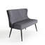 Faning Velvet Upholstered Bench