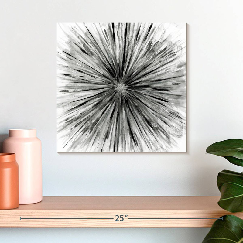 Staccato Burst, 16" H x 16" W