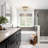 4-Light Modern Dimmable Crystal Flush Mount