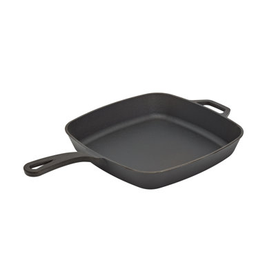 Smith & Clark - 11" Open Square Frypan With Assist Handle