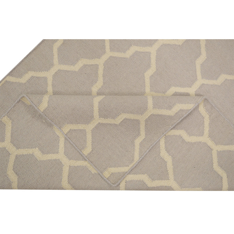 Hand Woven Silver Indoor Rug