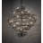Cyclone 36 - Light Dimmable Geometric Chandelier