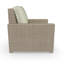 Chaise d'extérieur Henri avec coussins Sunbrella-1132840163