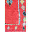 Vintage Moroccan Berber Wool On Wool 4Ft3inx9ft4in Coral