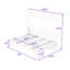 Lit escamotable contemporain avec éclairage à DEL et charge USB-541799303-541799301