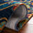 Drihmi Hand Tufted Wool/Cotton Geometric Rug in Green/Navy/Yellow-875424236