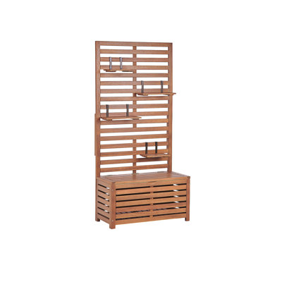 Dmareon Iron Outdoor Bench