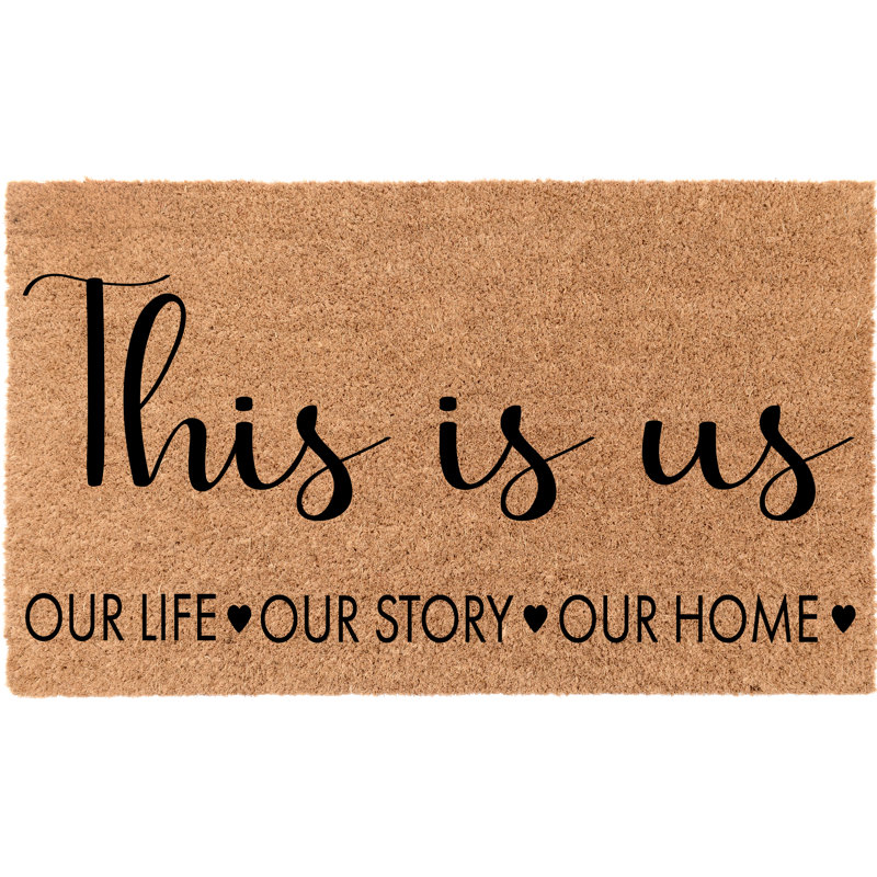 Hamayel Non-Slip Outdoor Doormat