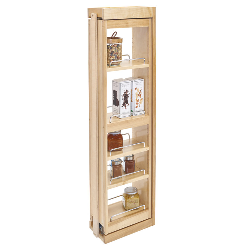 Rev-A-Shelf Pullout Wall Filler with Soft-Close , 42" H x 6" W x 11.125" D