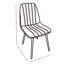 Carlo Anti Stain Velvet Dining Chairs Padded Seat Metal Legs Kitchen Office-1648663196-1670762235