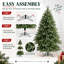Pre-Lit Artificial Christmas Tree Hinged-744011170