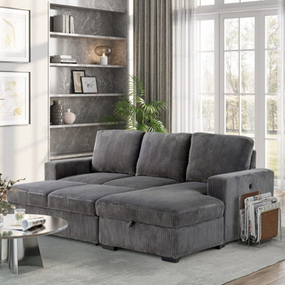 Modern Upholstered Sectional Sofa